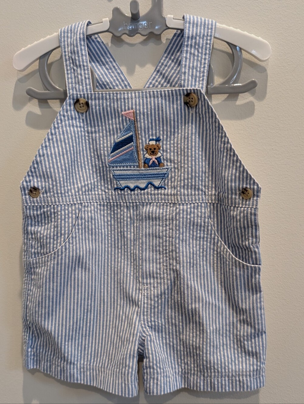 Starting Out | Nautical Shortall Romper | 6m